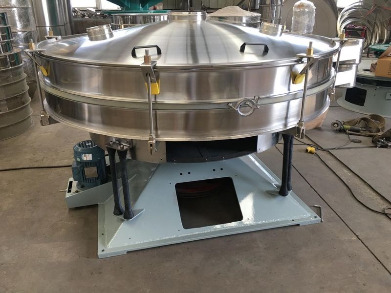 新型摇摆筛试机调试