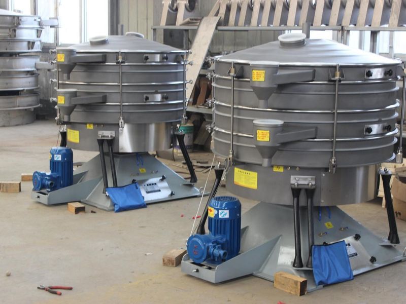 摇摆筛生产检测完成