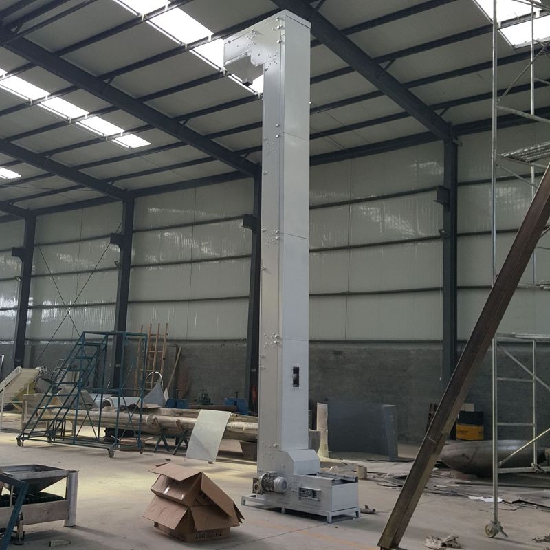 Z型斗式提升机安装试机完成，准备发货